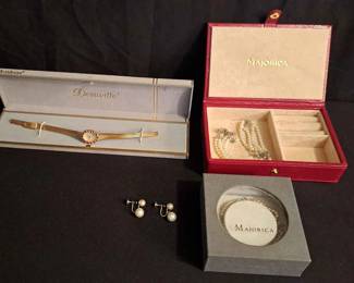 Majorica And Deauville Watch Plus