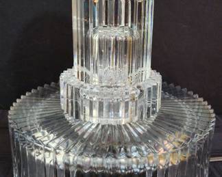 Clear Crystal Glass Light 