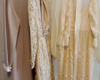 Beige Vintage Dresses