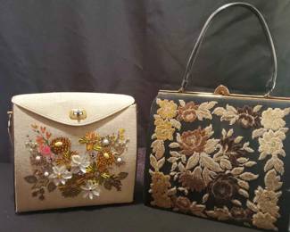  049 Tweed And Fabric Handbags.