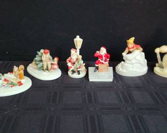 Set 6 of Sebastian Christmas Miniatures 