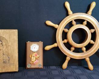 Captains Set 3 of Hanging Decorative 