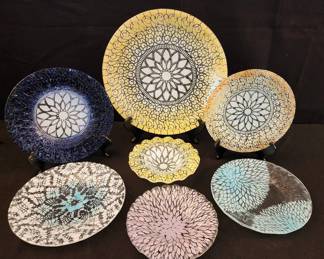  037 Vintage Sydenstricker Embassy Assorted Plates