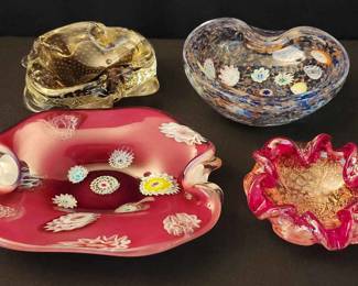 More Murano Decor Bowls
