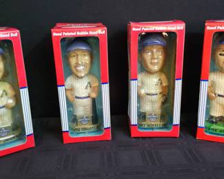 Set 4 of Diamondbacks Bobble Heads