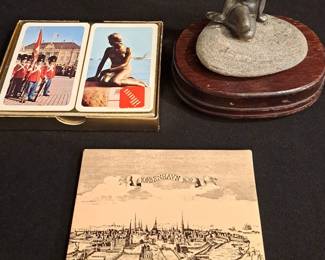 Copenhagen Mermaid Music Box And Cards