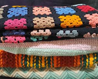 Four Handmade Quilts 