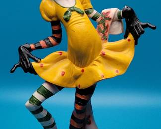 Aint I Pretty Clown Figure On Marble