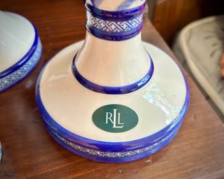 Ralph Lauren "Mandarin Blue" decor