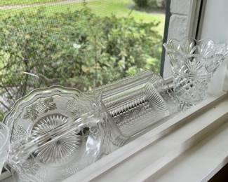 Clear Depression glass