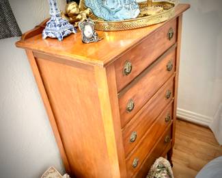 Vintage highboy dresser