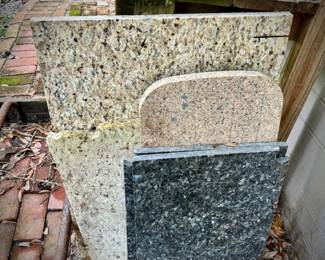 Granite slabs
