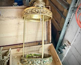 Vintage oil rain lamp