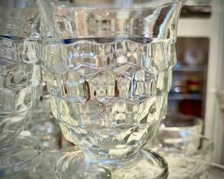 Vintage Fostoria glassware