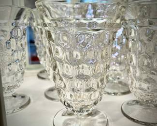 Vintage Fostoria glassware