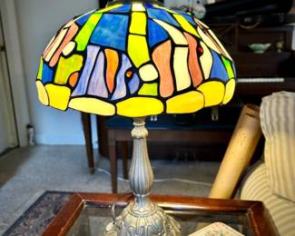 Stained glass lamp