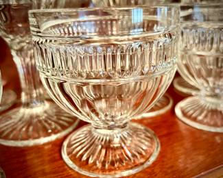 Vintage Anchor Hocking "Annapolis" and Libbey "Radiant" glassware