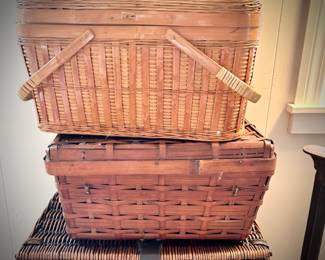 Vintage basket collection