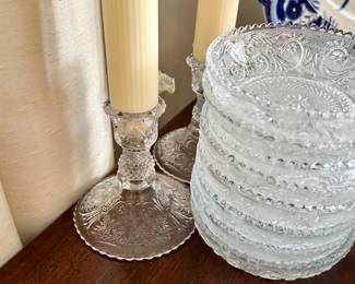 Clear Depression glass