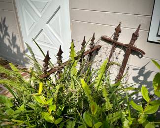 Wrought iron fencing