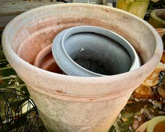 Outdoor pots