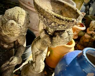 Outdoor statues and art