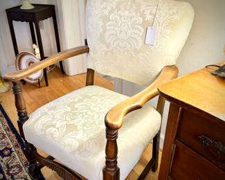 Ivory antique chair