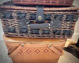 Vintage basket collection