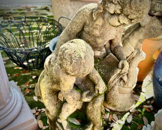 Outdoor statues and art