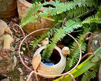 Outdoor statues and art