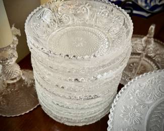Clear Depression glass