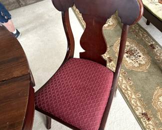 Upholdstered Chair for round table