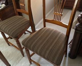 2 of 6 chairs that come with previously shown table.