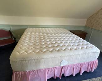 King size bed set available for purchase 