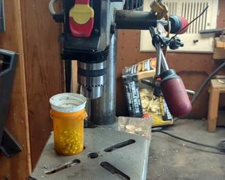 Craftsman 9" Drill Press, Model 137.219090, Powers On