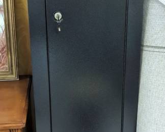 Homak Home Security Long Arm Safe With Electronic Rapid Access Security Vault, Including Manual Keys, Interior Padding And More, 55" x 21" x 18"