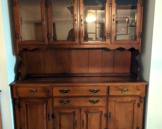 Young Republic Solid Hard Rock Maple Buffet, 73" x 60" x 19"