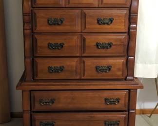 Sumter Cabinet Co Chest Of Drawers, 58.5" x 40" x 18"