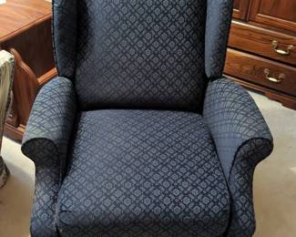 Lane Reclining Wingback Chair, 40" x 32" x 32" 