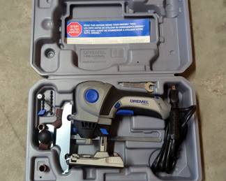 Dremel Trio Cutter, Sander & Router, Model 6800, In Hard Case, Power On