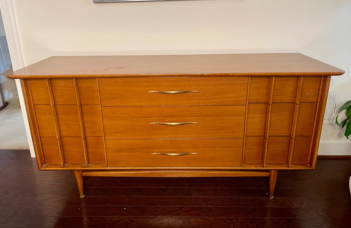Vintage MCM Kent Coffey “The Foreteller” Lowboy Dresser 
