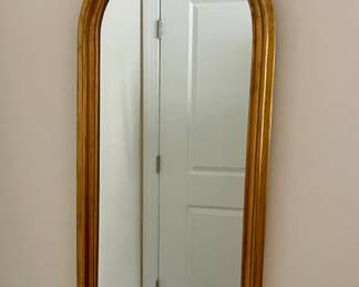 Gold frame mirror
