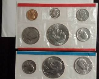 US Mint 1974 uncirculated coins
