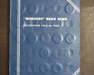 Mercury Head Dime Collection 1916-1945