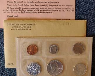 1961 Proof Set
