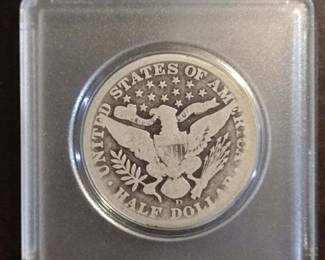1912 Barber Half Dollar