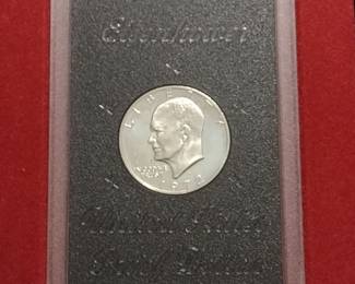 Eisenhower 1972 U.S. Proof Dollar