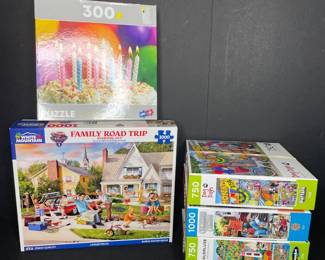 Assortment of puzzles 