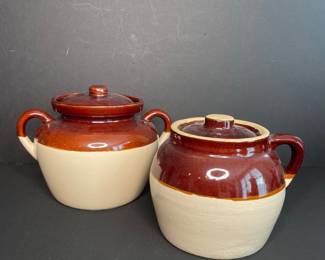 Stoneware crocks McCoy