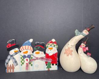 Snowman decor 